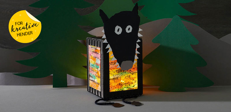 Formingsaktiviteter: Den Fargerike Ulven