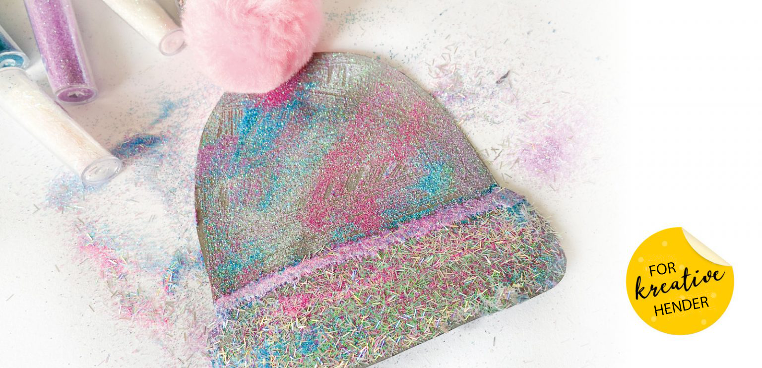 Formingsaktiviteter: Glitterlue 