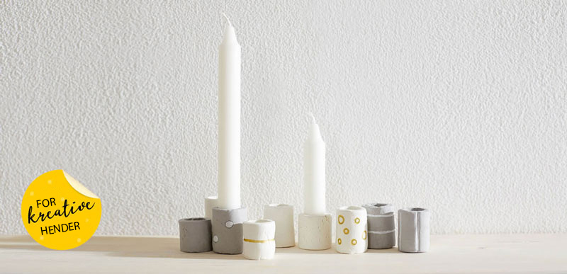 Formingsaktiviteter: Modellert lysestake