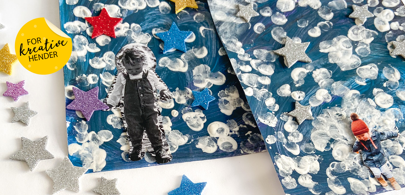 Formingsaktiviteter: Snø magi