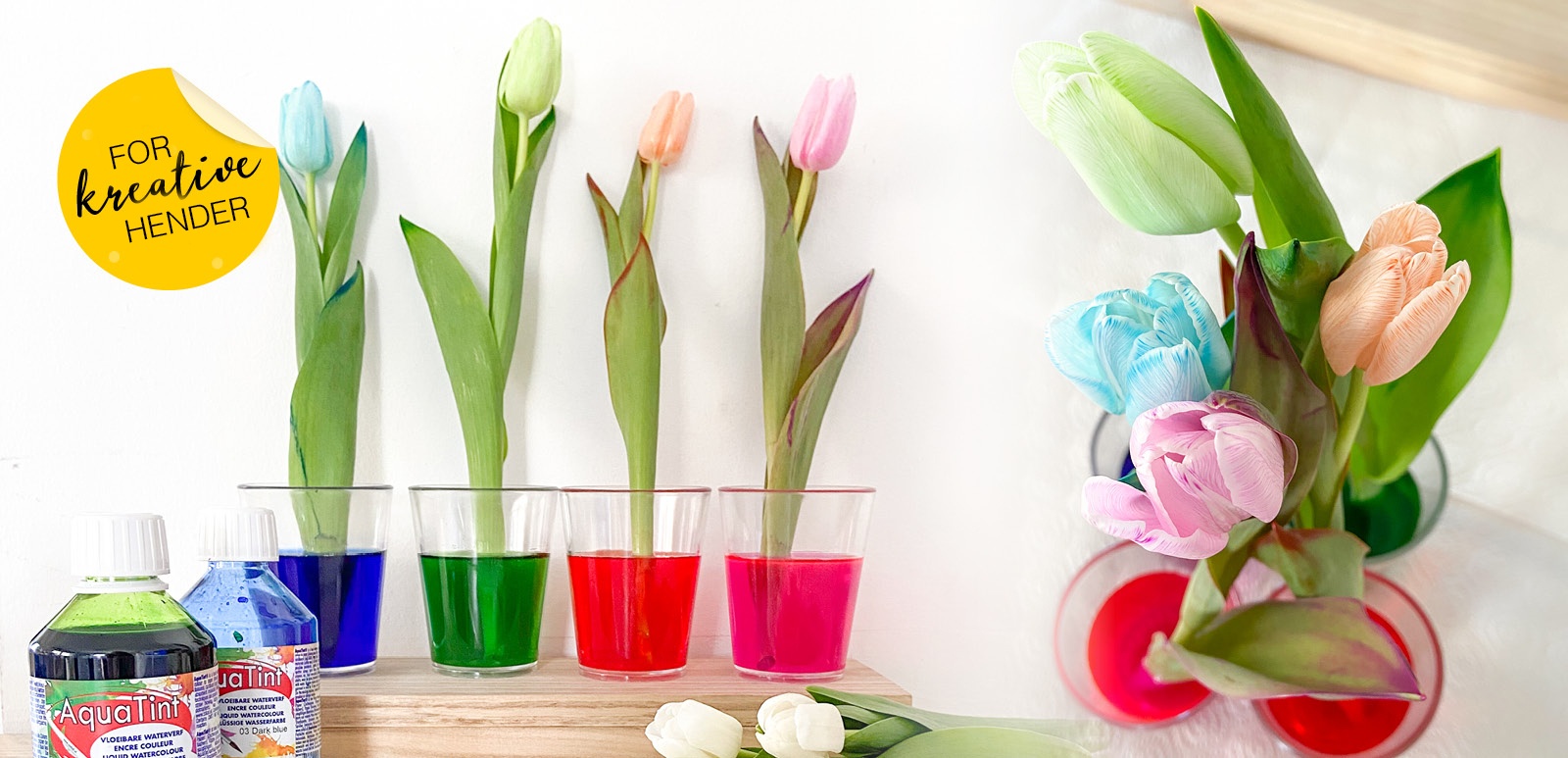 Formingsaktiviteter: Tørste Tulipaner