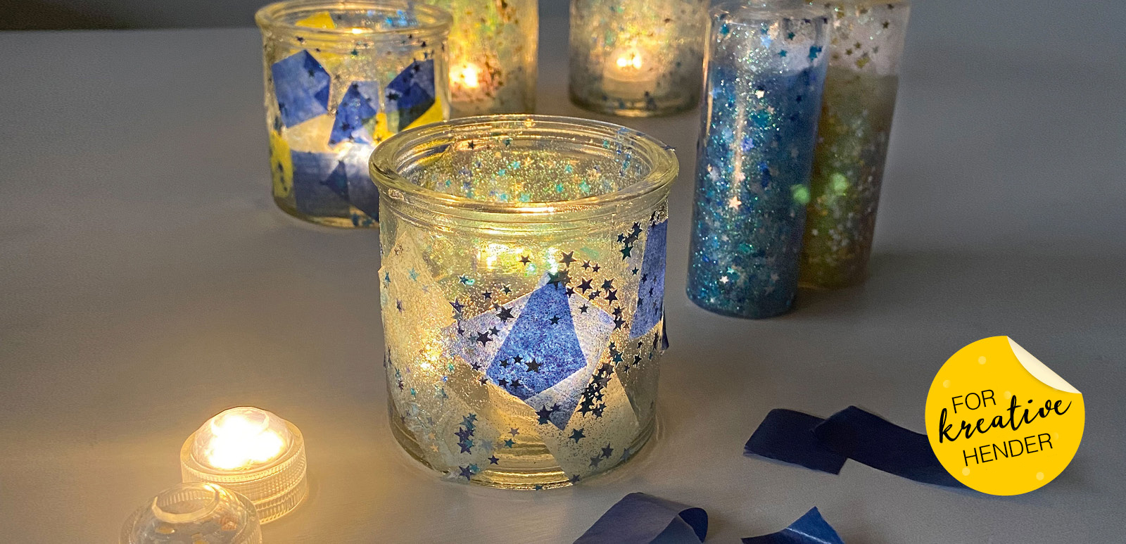 Formingsaktiviteter: Telys Lykter