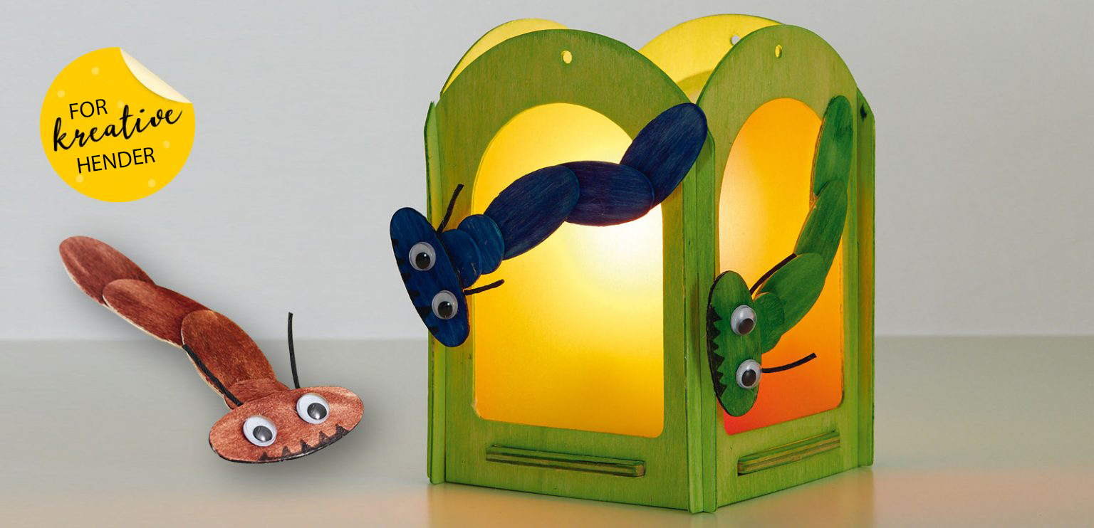 Formingsaktiviteter: Trelykten larven 