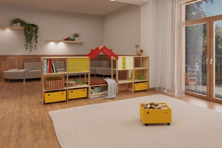 Reol og romdelersystem Mona - Planløsning 042-A Maela