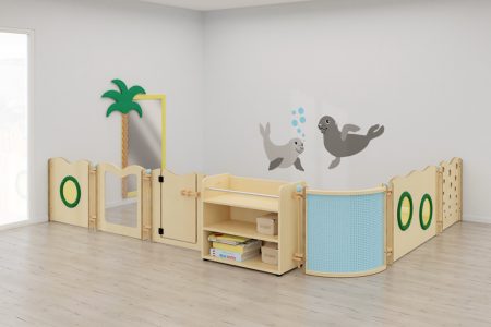 Skillevegger og romdeling - Romdelerkombinasjon 085-A Robbi